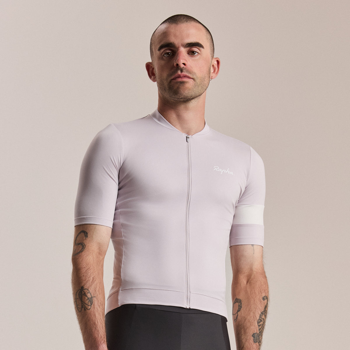 Men's Core Jersey - Pale Lilac/White