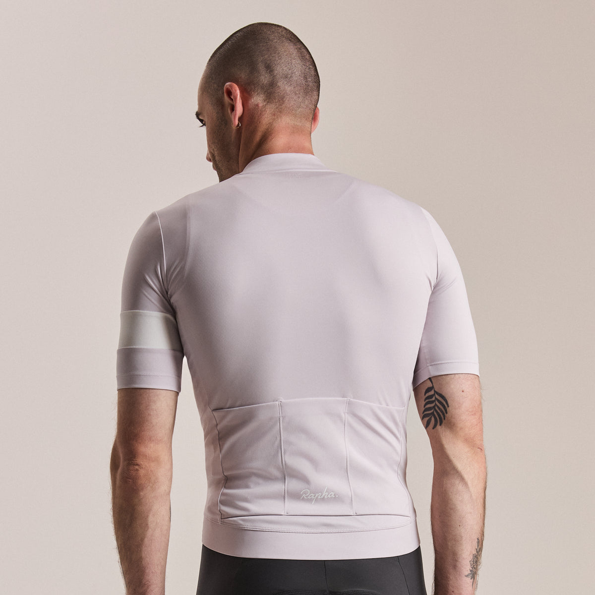 Men's Core Jersey - Pale Lilac/White