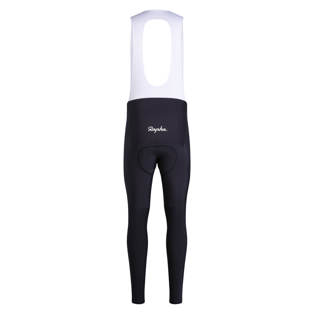 Men's Core Winter Tights With Pad - Dark Navy/White