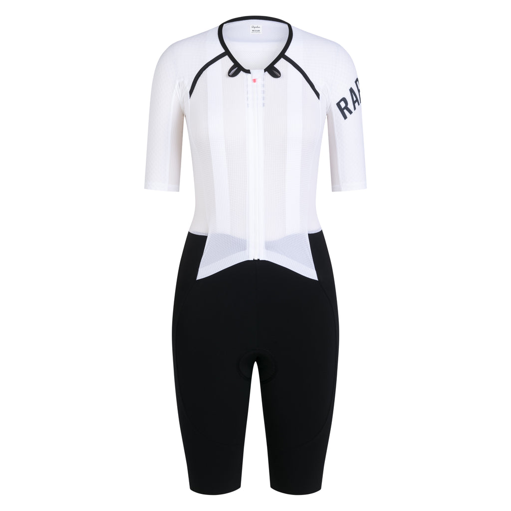 Women's Pro Team Blaero Suit - White/Black