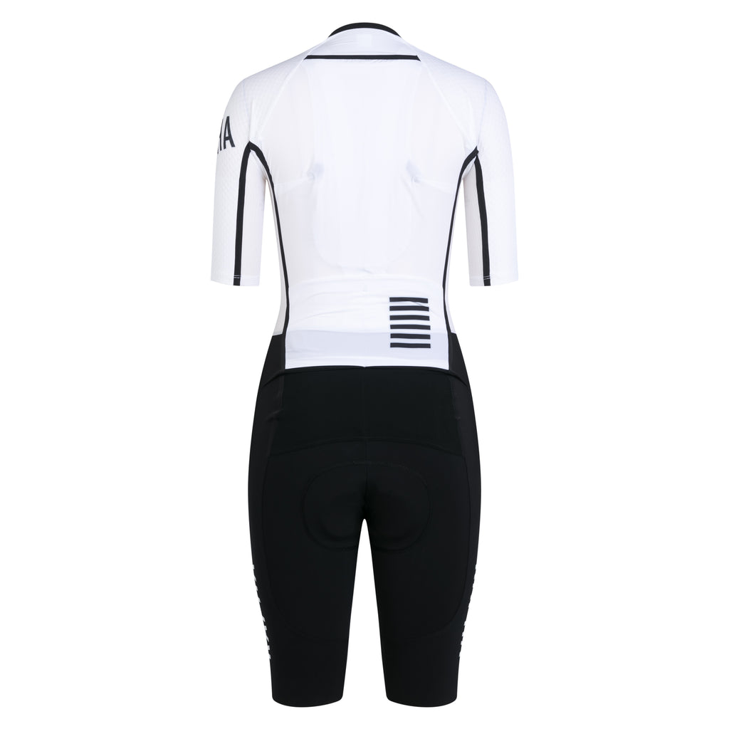 Women's Pro Team Blaero Suit - White/Black