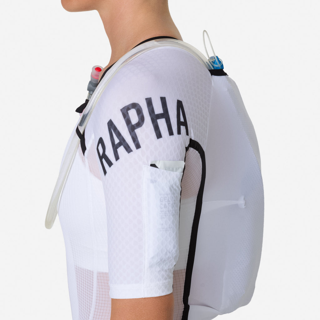 Women's Pro Team Blaero Suit - White/Black