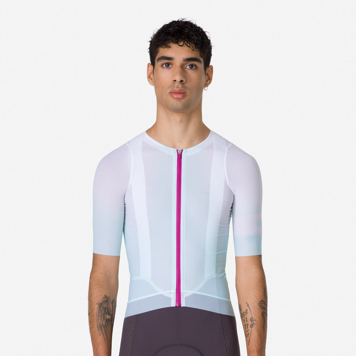 Men's Pro Team Ghost Jersey - Light Aqua/Rose Violet