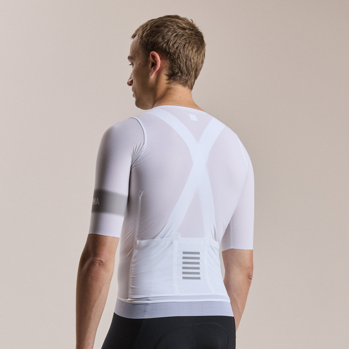 Men's Pro Team Ghost Jersey - White/Smoky Silver