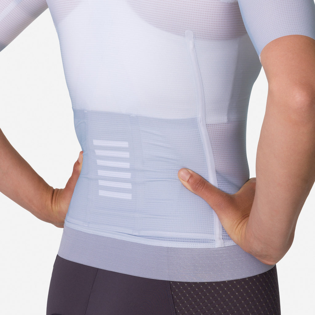 Women's Pro Team Ghost Jersey - Silver/White
