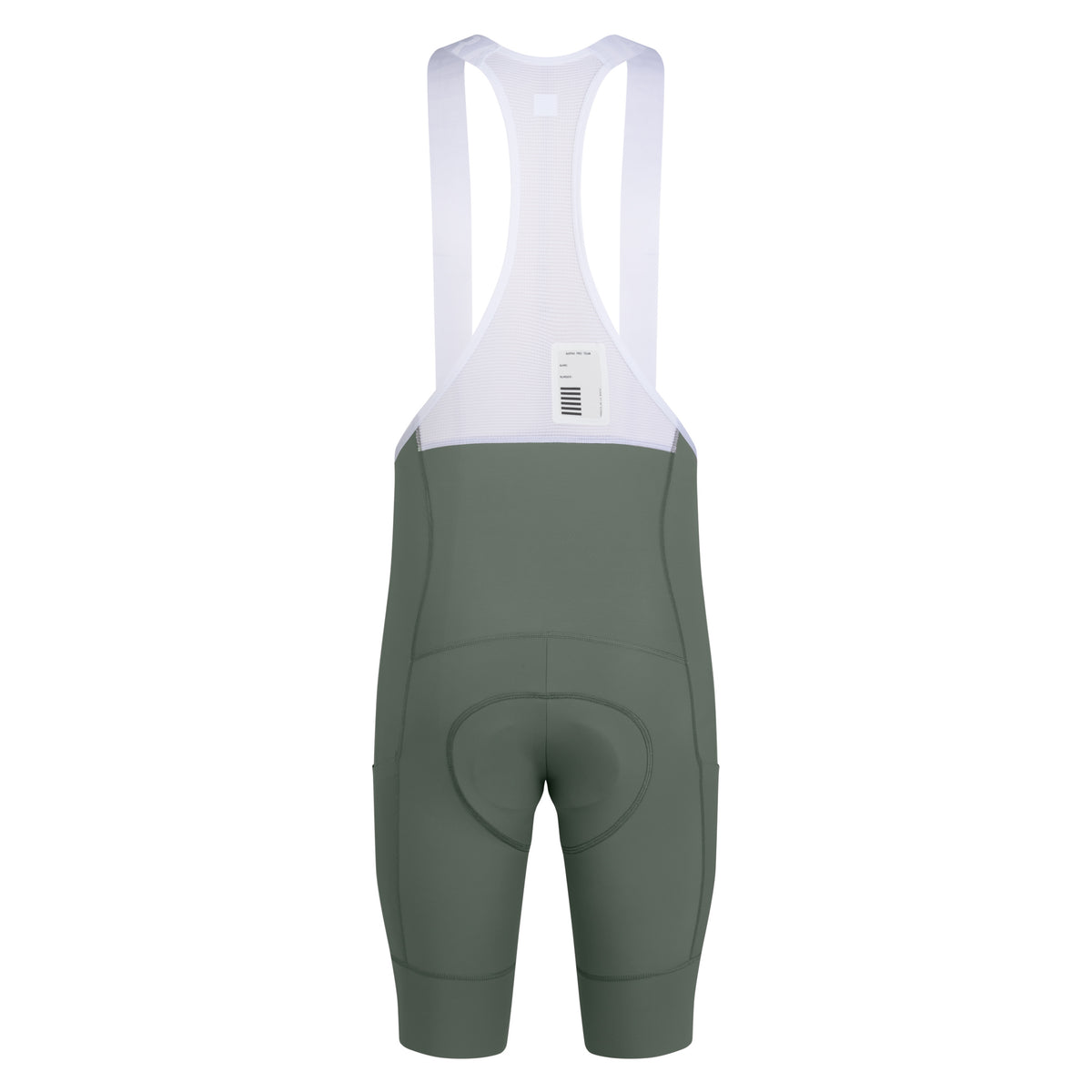 Men's Pro Team Cargo Bib Shorts - Regular - Laurel/White