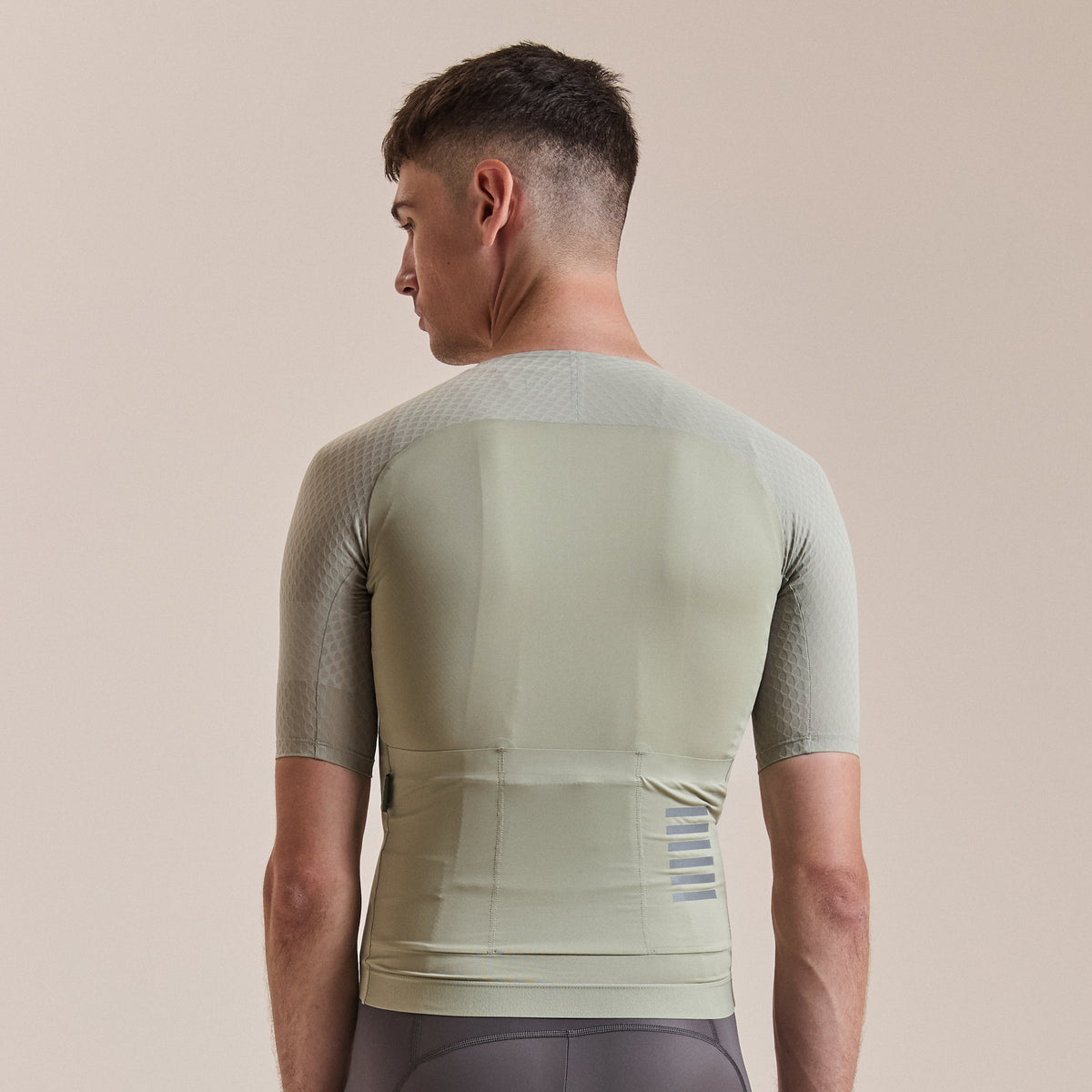 Men's Pro Team Aero Jersey IV - Seagrass/Silver Reflective