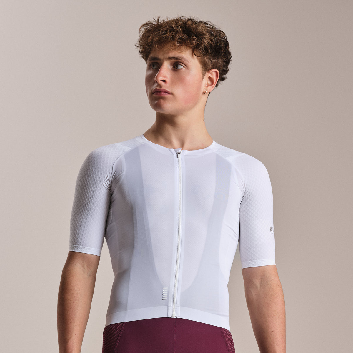 Men's Pro Team Aero Jersey IV - White/White