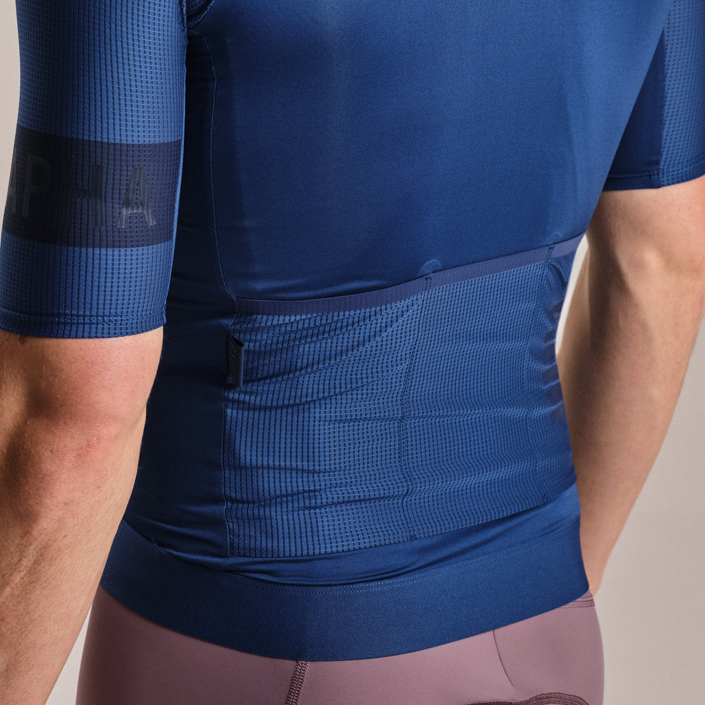 Men's Pro Team Jersey II - Fossil Blue/Marine Blue