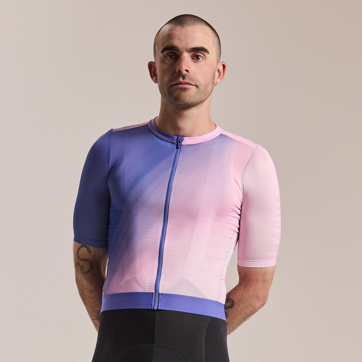 Men's Pro Team Training Jersey III - Surface Print - Blue