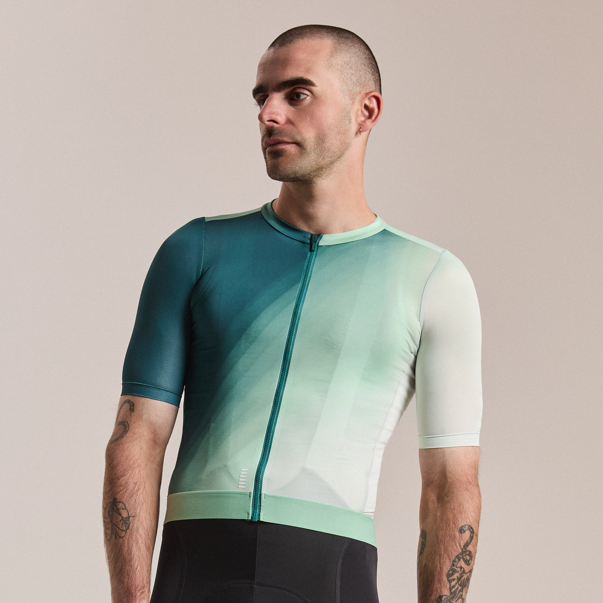 Men's Pro Team Training Jersey III - Surface Print - Green