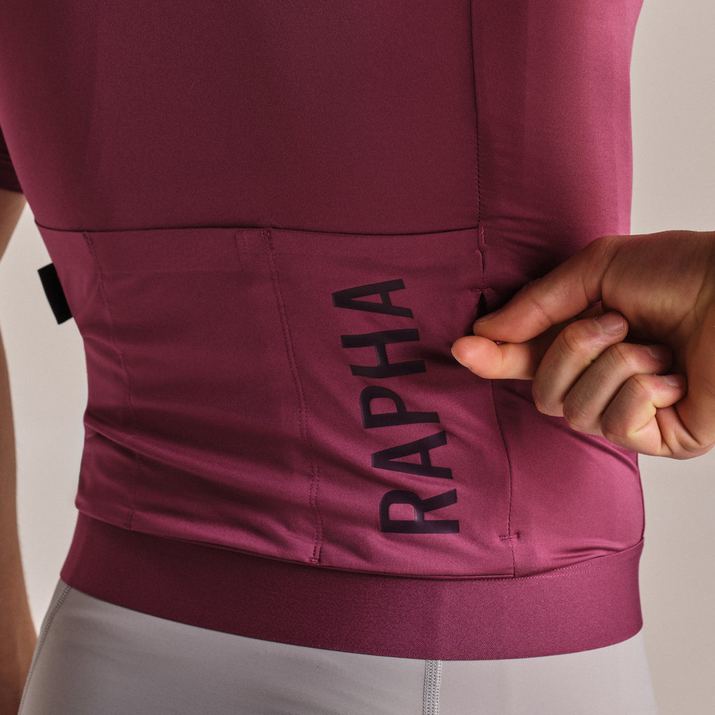 Men's Pro Team Training Jersey III - Raspberry/Plum