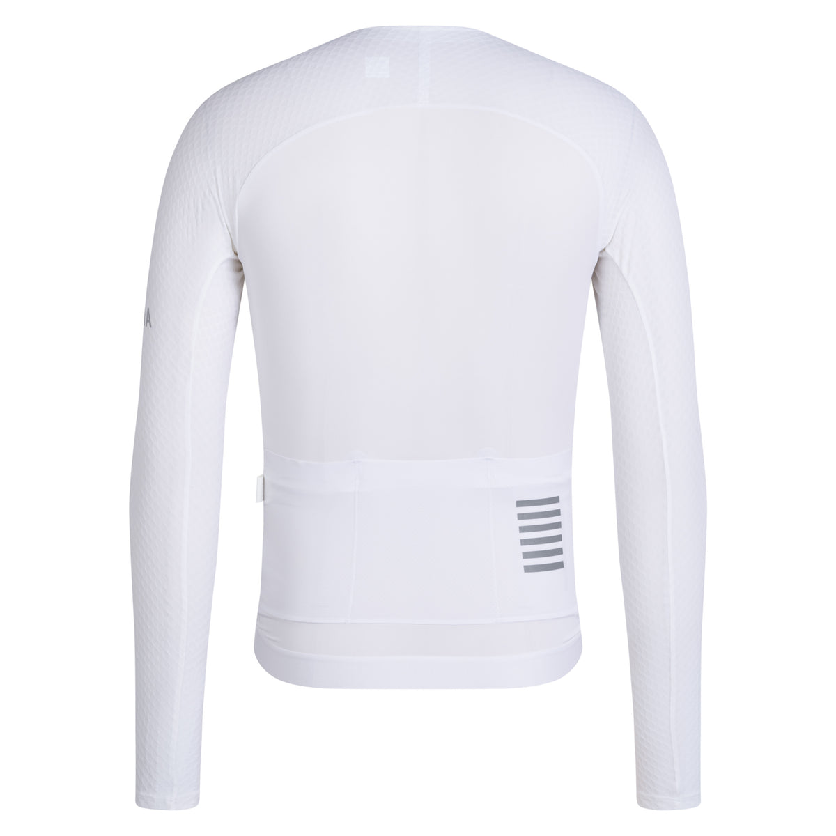 Men's Pro Team Long Sleeve Aero Jersey - White/White
