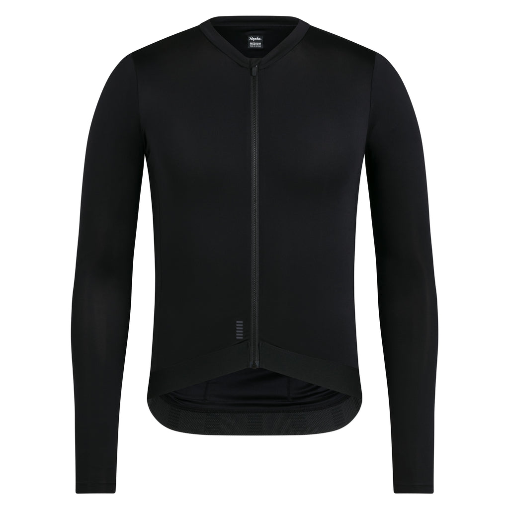 Men's Pro Team Long Sleeve Lightweight Jersey III - Black/Dark Grey