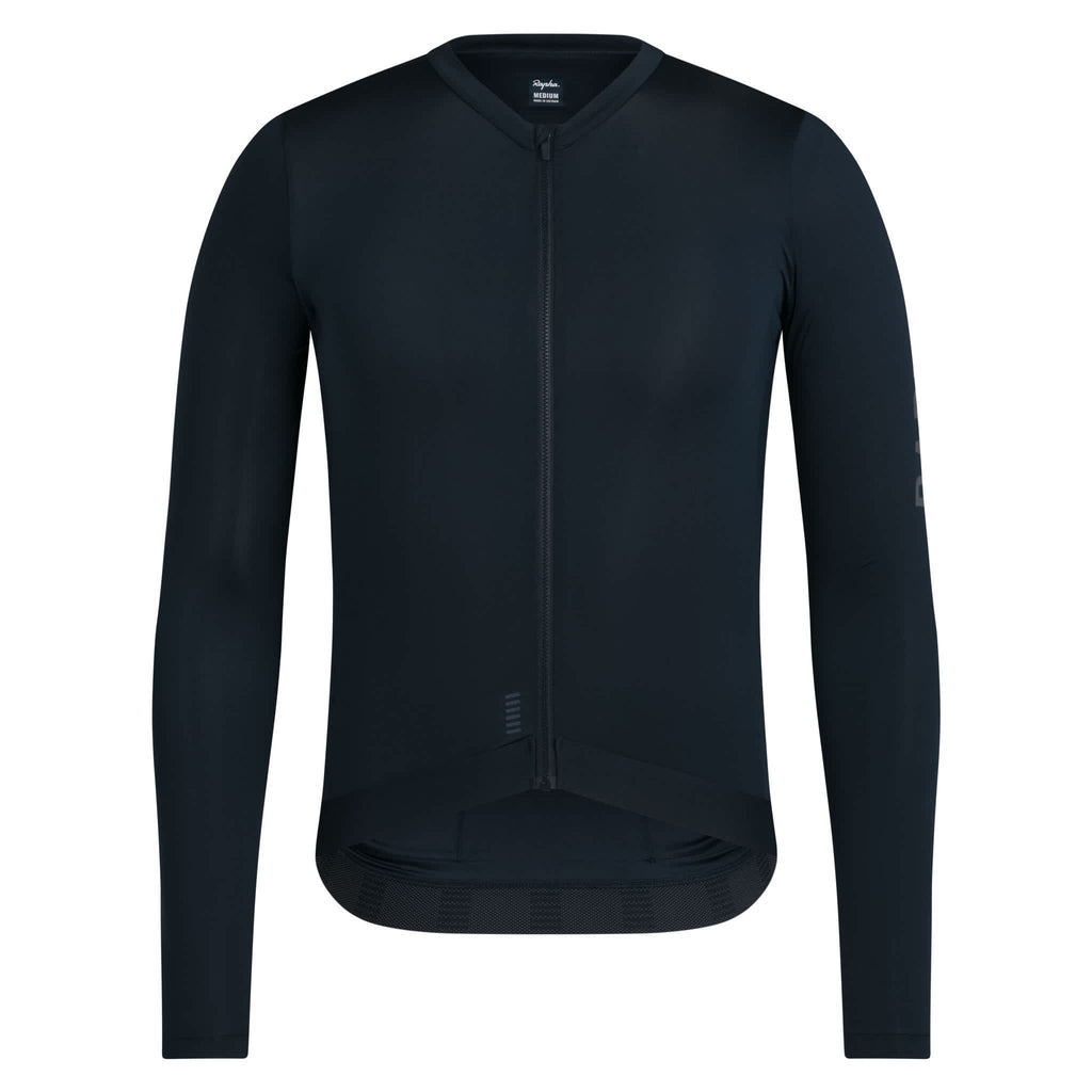Men's Pro Team Long Sleeve Lightweight Jersey III - Carbon/Dark Grey