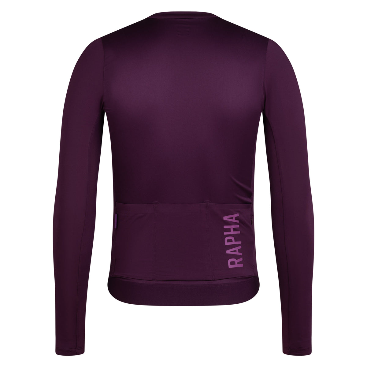 Men's Pro Team Long Sleeve Lightweight Jersey III - Plum/Deep Magenta