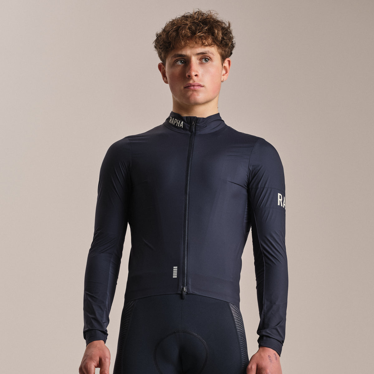 Men's Pro Team Lightweight Wind Jacket II - Carbon/White