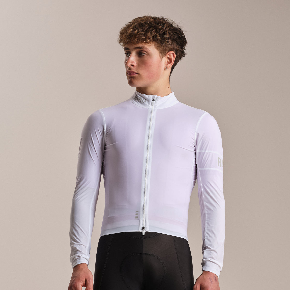 Men's Pro Team Lightweight Wind Jacket II - White/Silver