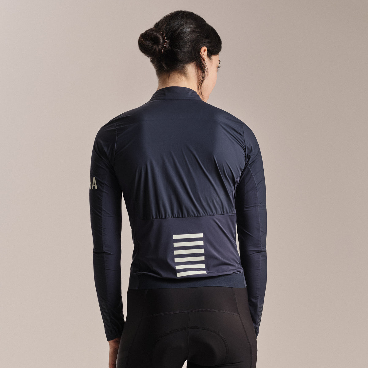 Women's Pro Team Lightweight Wind Jacket II - Carbon/White