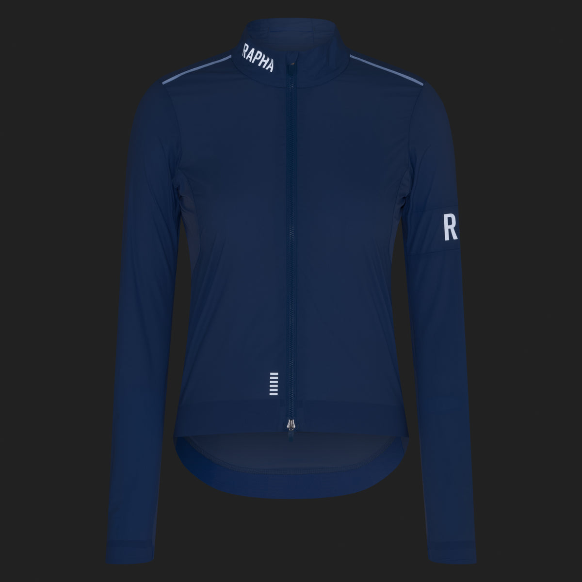 Women's Pro Team Lightweight Wind Jacket II - Bluebell/White