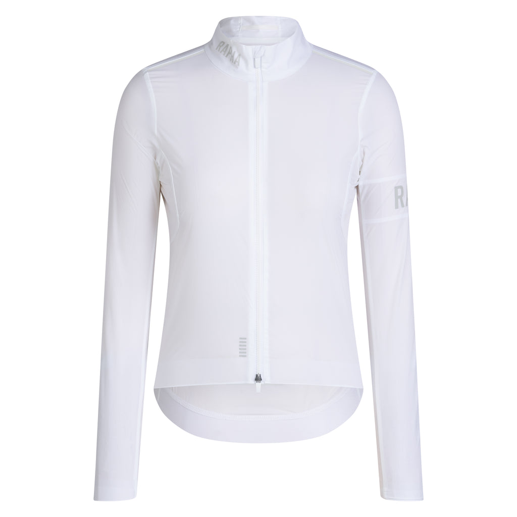 Women's Pro Team Lightweight Wind Jacket II - White/Silver