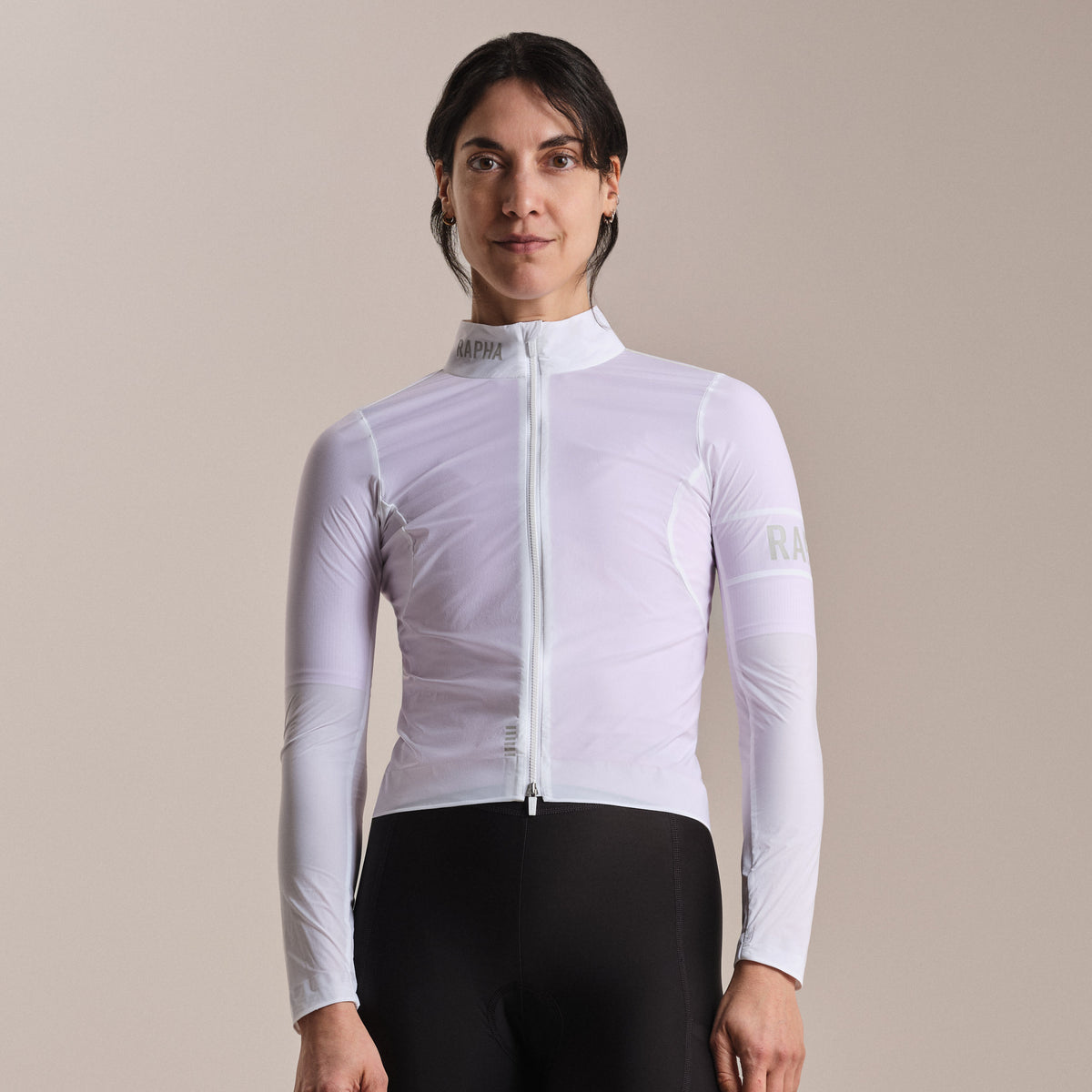 Women's Pro Team Lightweight Wind Jacket II - White/Silver