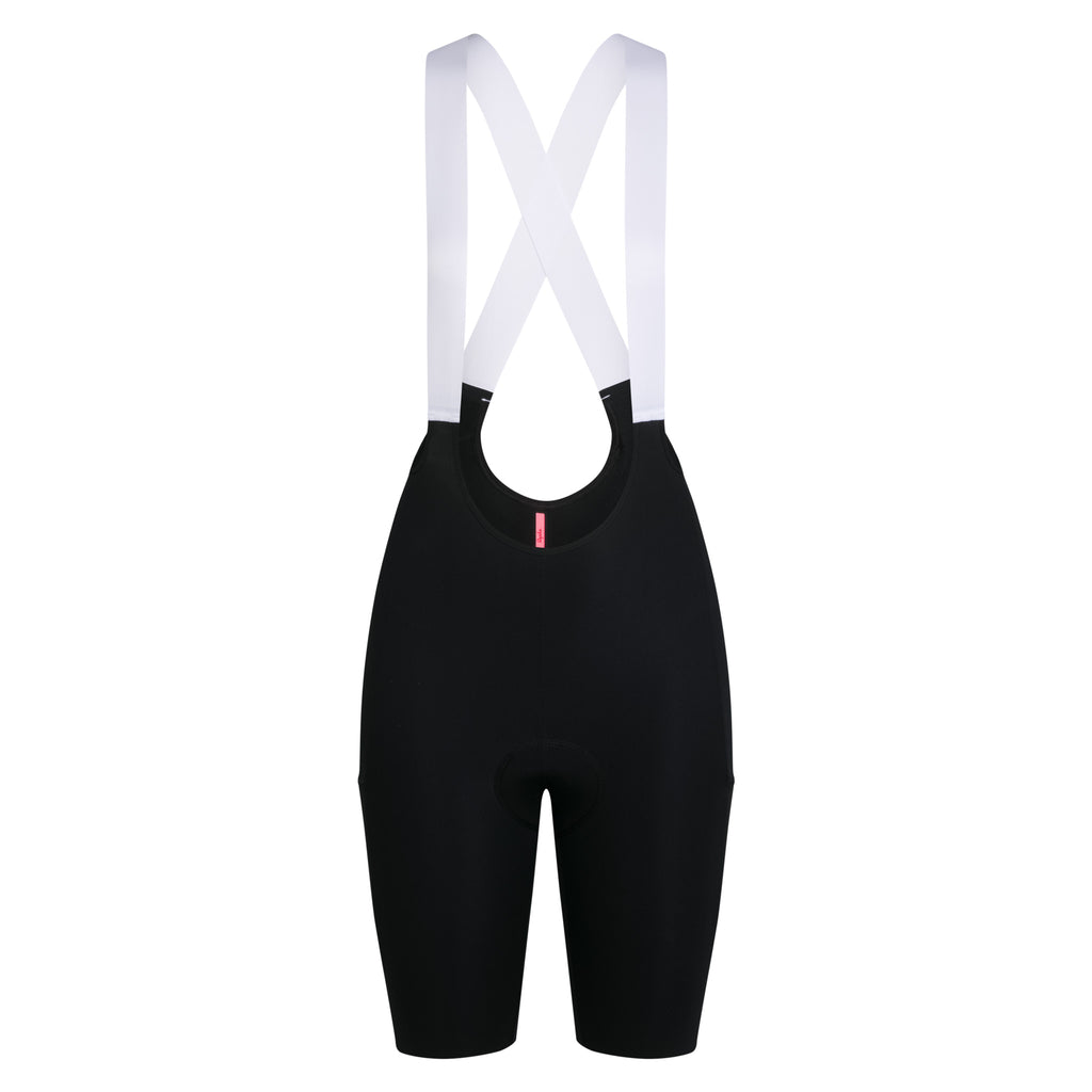Women's Brevet Cargo Bib Shorts III - Black/White
