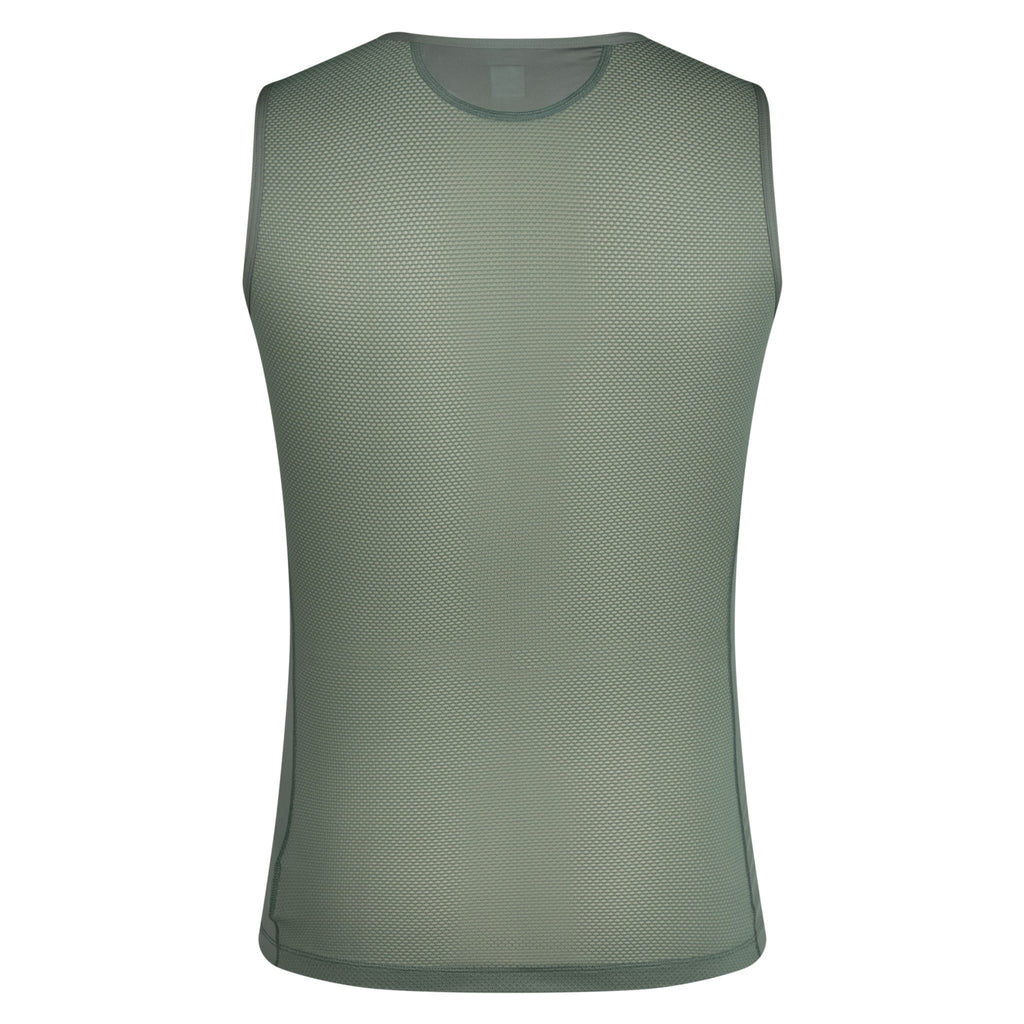 Men's Pro Team Sleeveless Race Base Layer - Laurel/Deep Forest