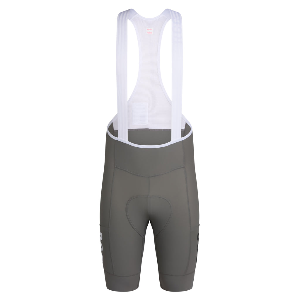 Men's RCC Pro Team Cargo Bib Shorts - Regular - Smoke/White