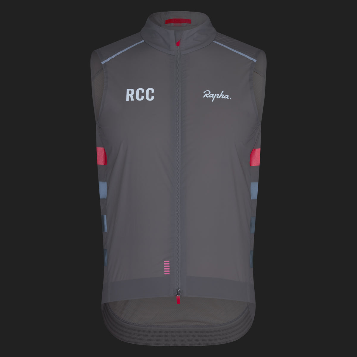 Men's RCC Pro Team Gilet - Grey/Smoke