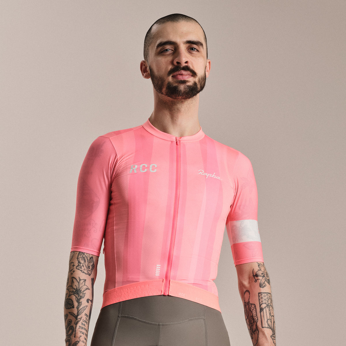Men's RCC Pro Team Jersey II - Light Pink/High-Vis Pink