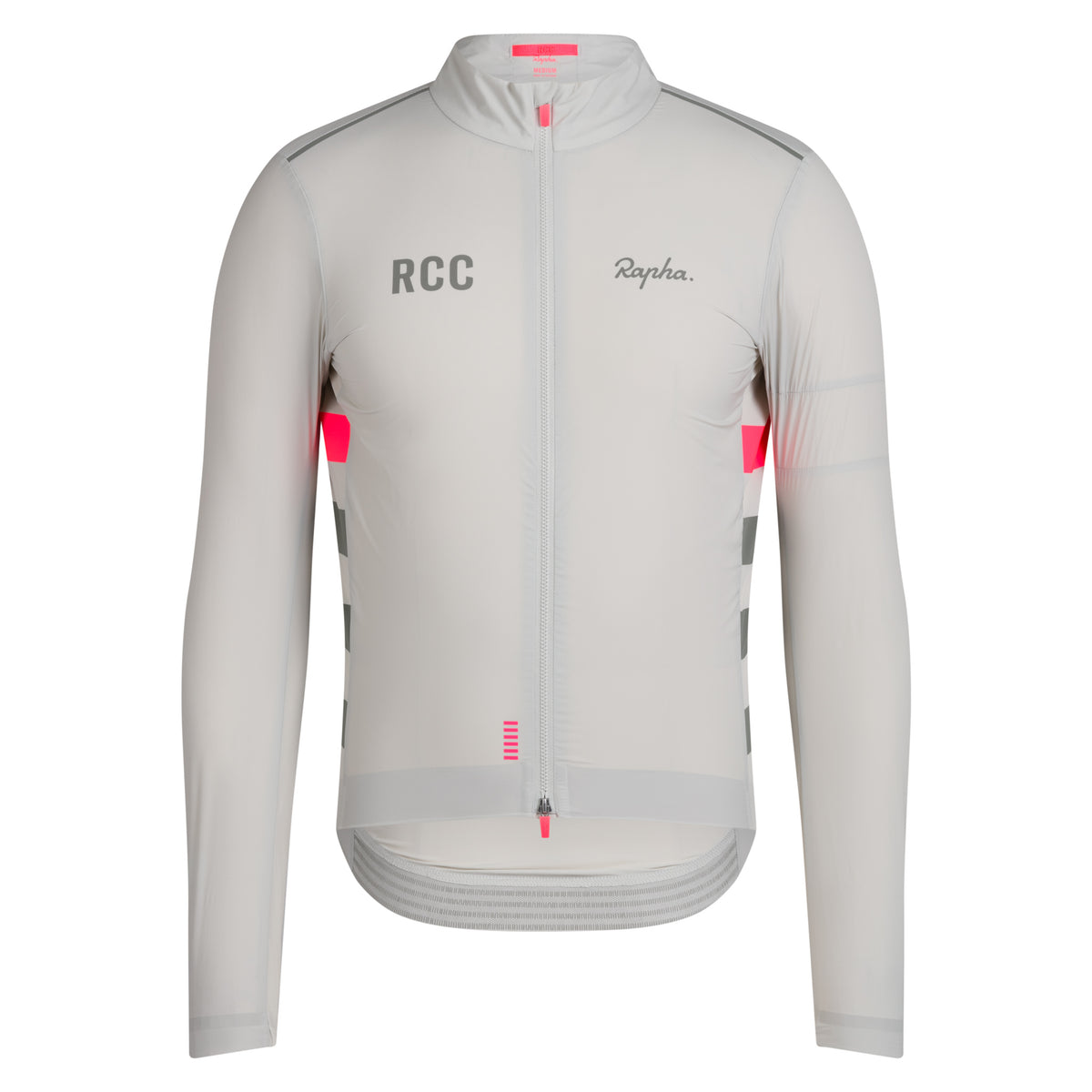 Men's RCC Pro Team Lightweight Wind Jacket - Grey/Smoke