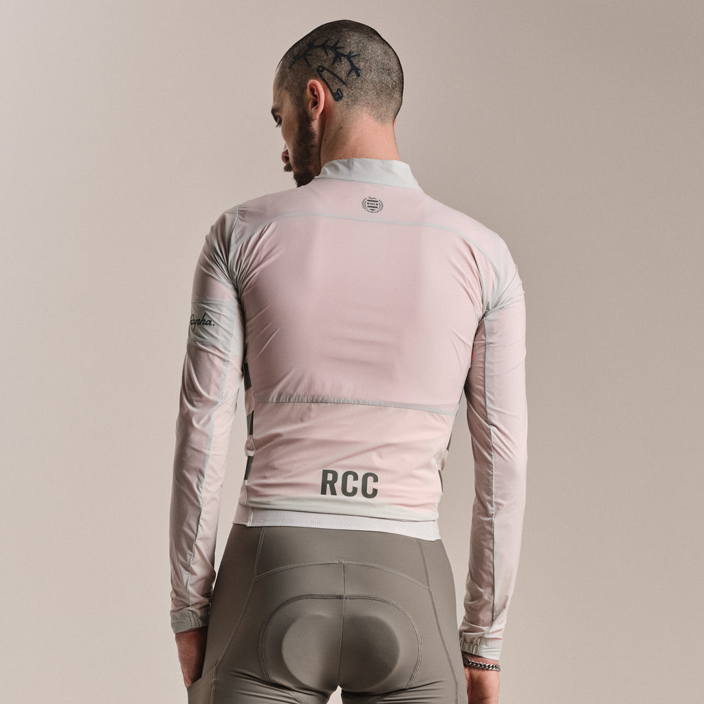 Men's RCC Pro Team Lightweight Wind Jacket - Grey/Smoke