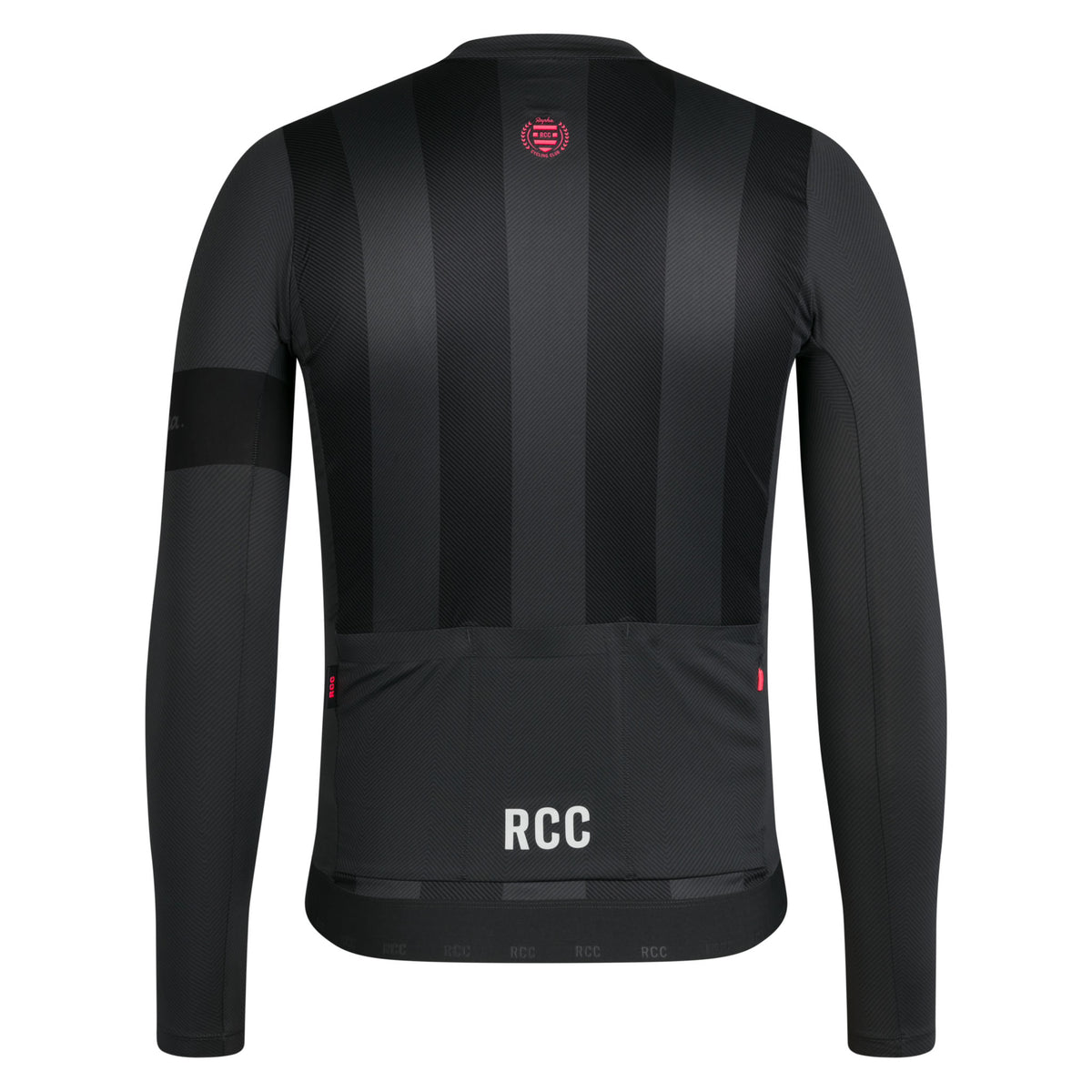 Men's RCC Pro Team Long Sleeve Lightweight Jersey - Stealth/Black