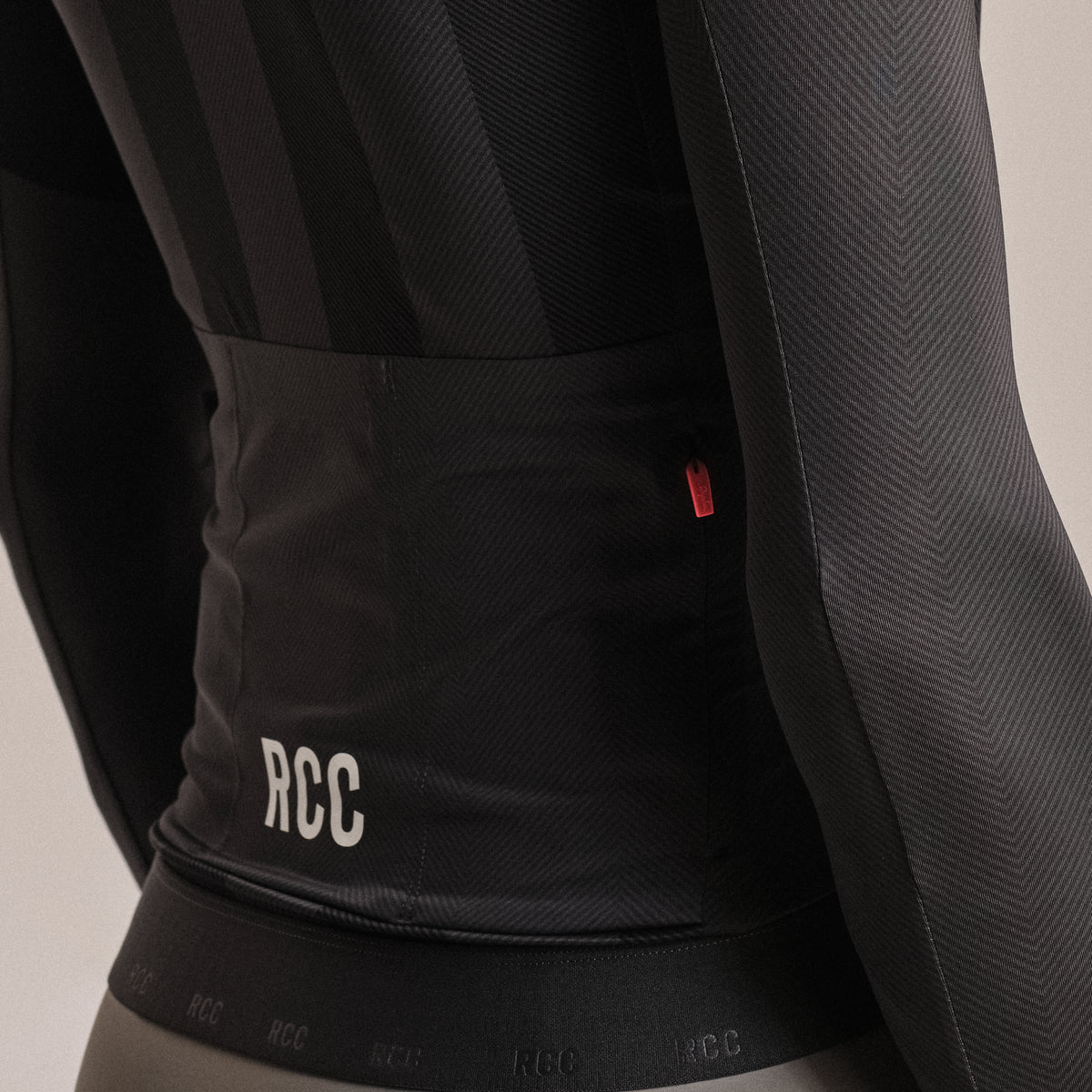 Men's RCC Pro Team Long Sleeve Lightweight Jersey - Stealth/Black