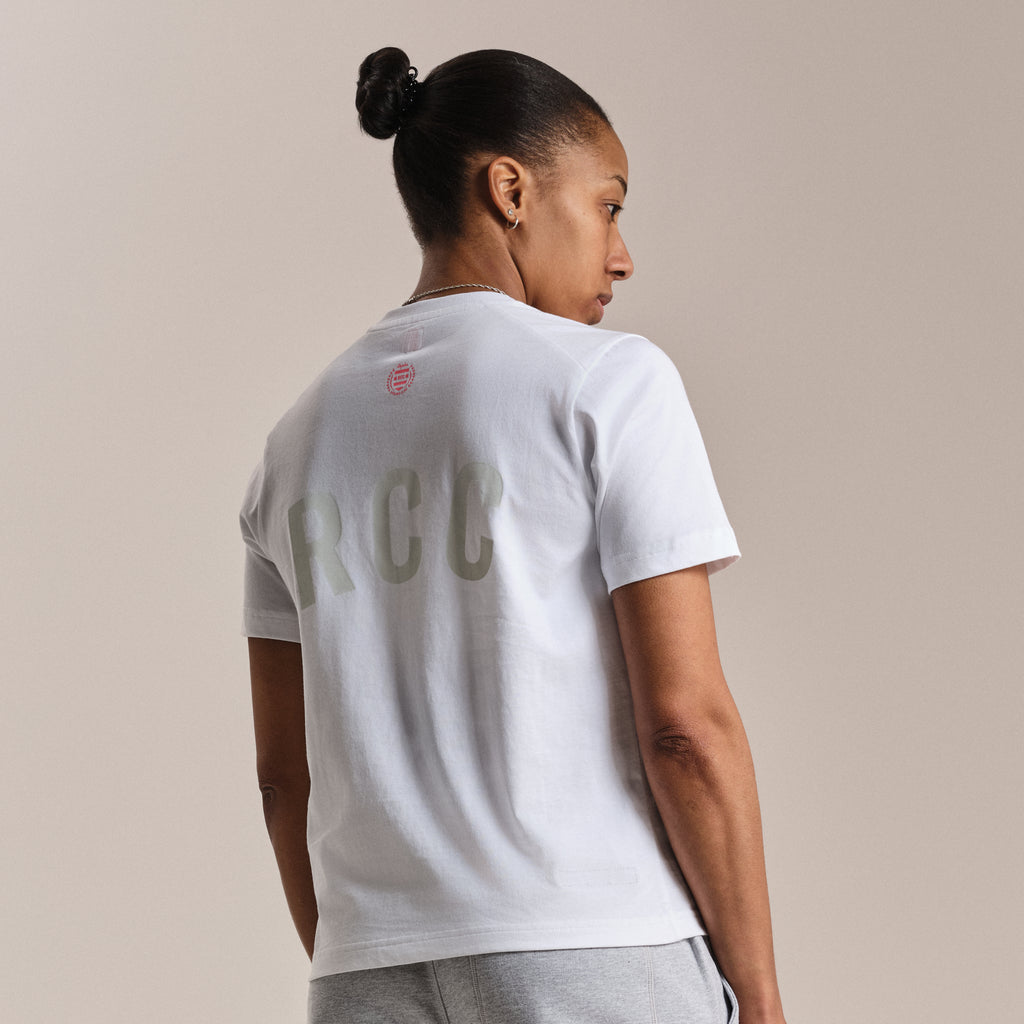 Women's RCC Cotton T-Shirt - White/Fog