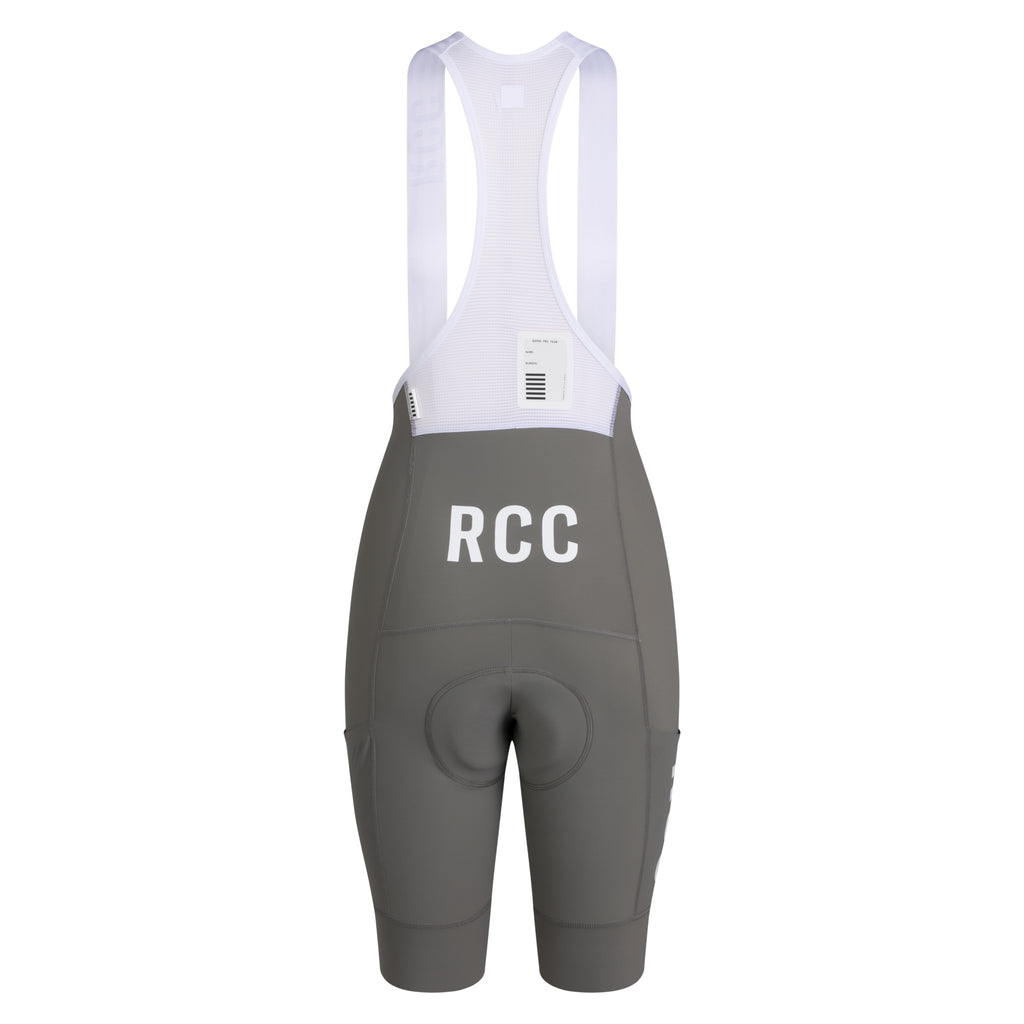 Women's RCC Pro Team Cargo Bib Shorts - Regular - Smoke/White