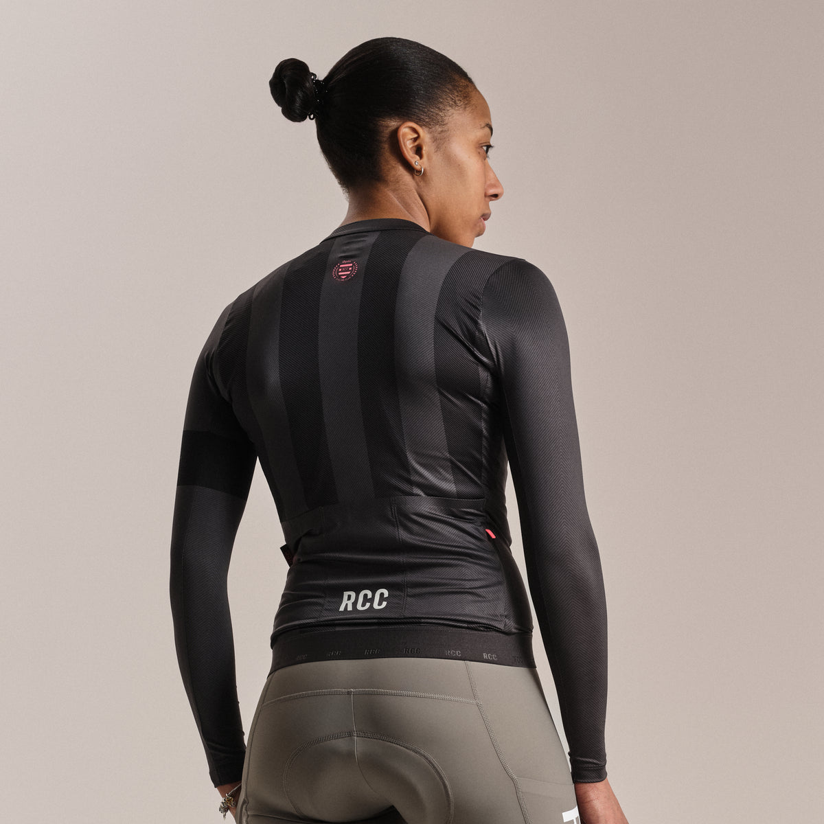 Women's RCC Pro Team Long Sleeve LW Jersey - Stealth/Black