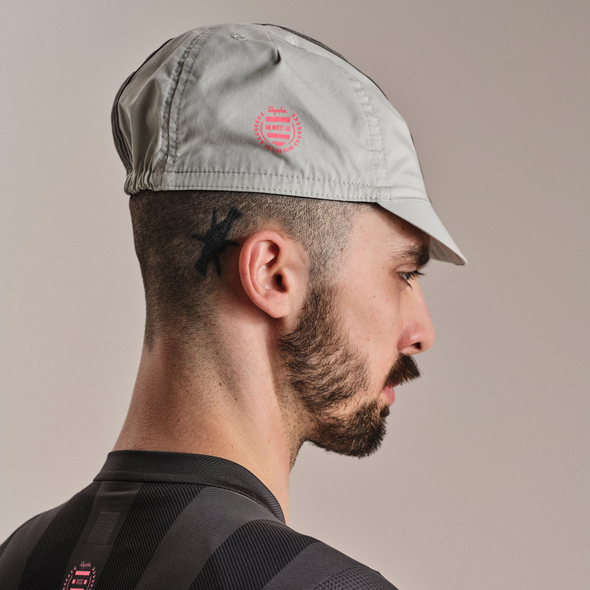RCC Cap - Grey/High-Vis Pink