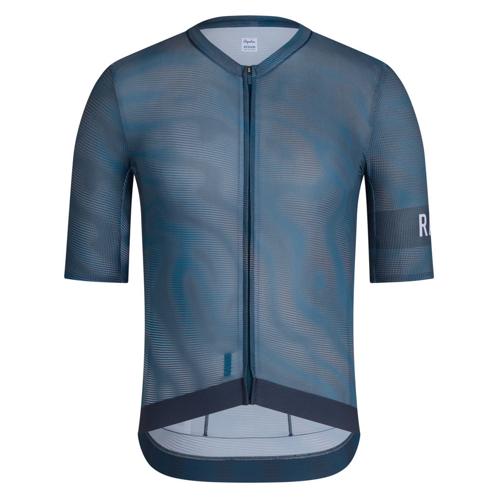 Men's Pro Team Jersey - Reaction-diffusion - Blush Lilac/Ash Black