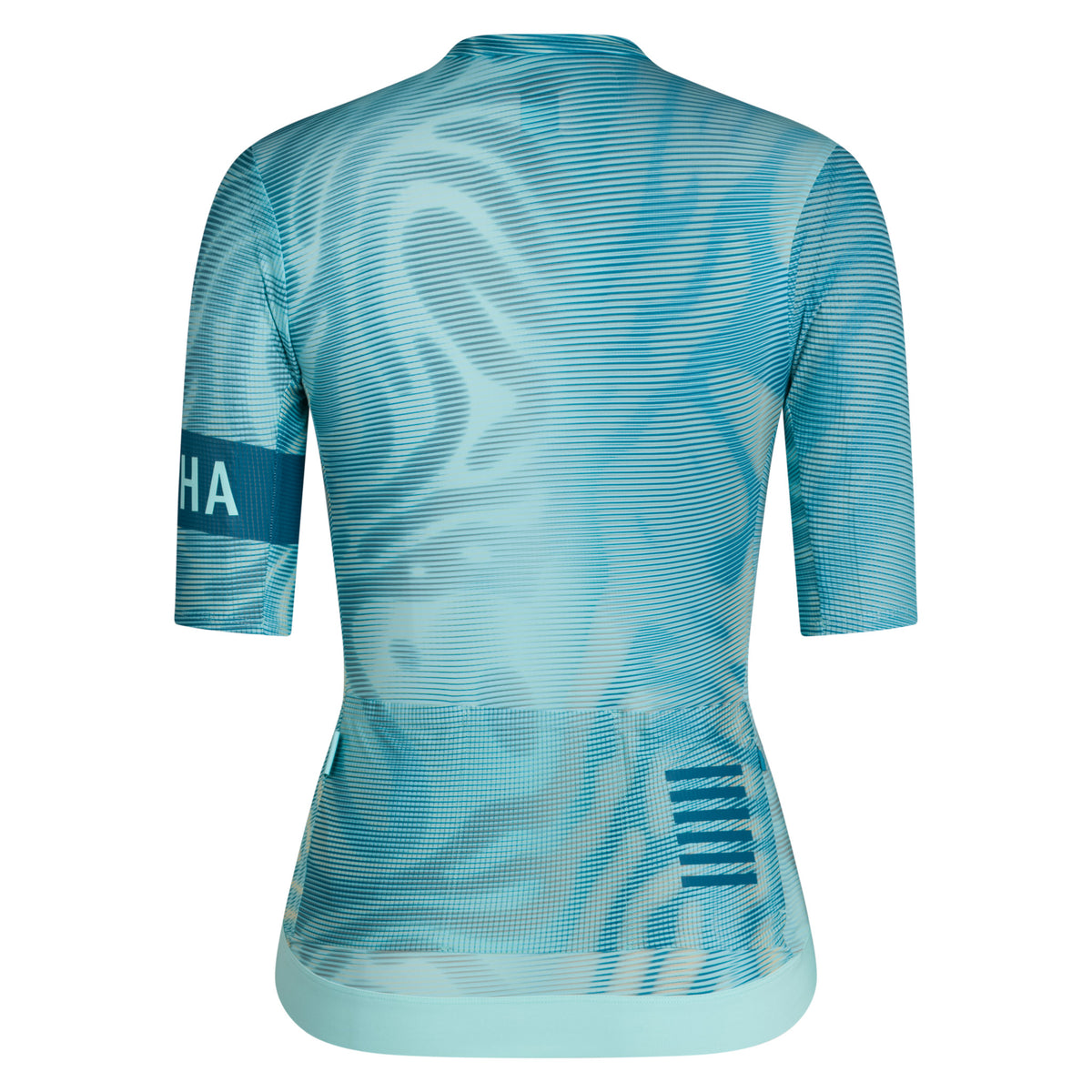 Women's Pro Team Jersey - Reaction-diffusion - Aqua Blue/Slate Blue