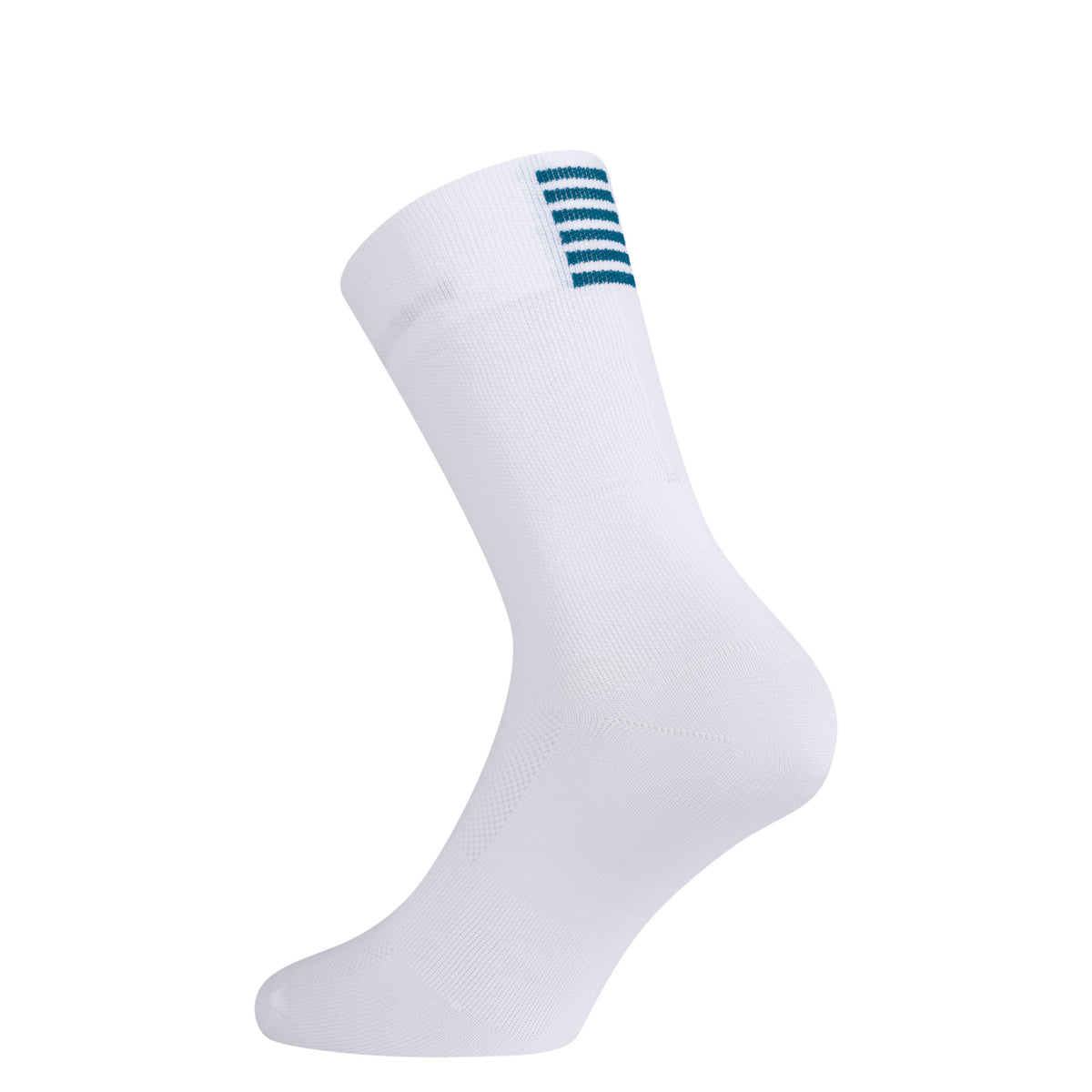 Pro Team Socks - Reaction-diffusion - White/Teal