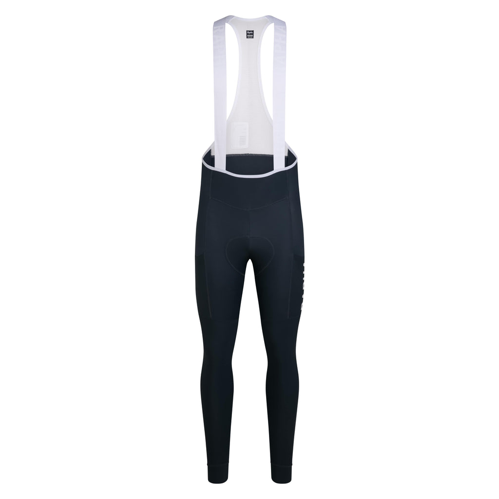 Men's Pro Team Lightweight Cargo Tights - Carbon/White