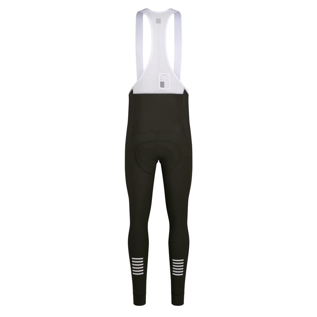 Men's Pro Team Lightweight Cargo Tights - Bottle Green/White
