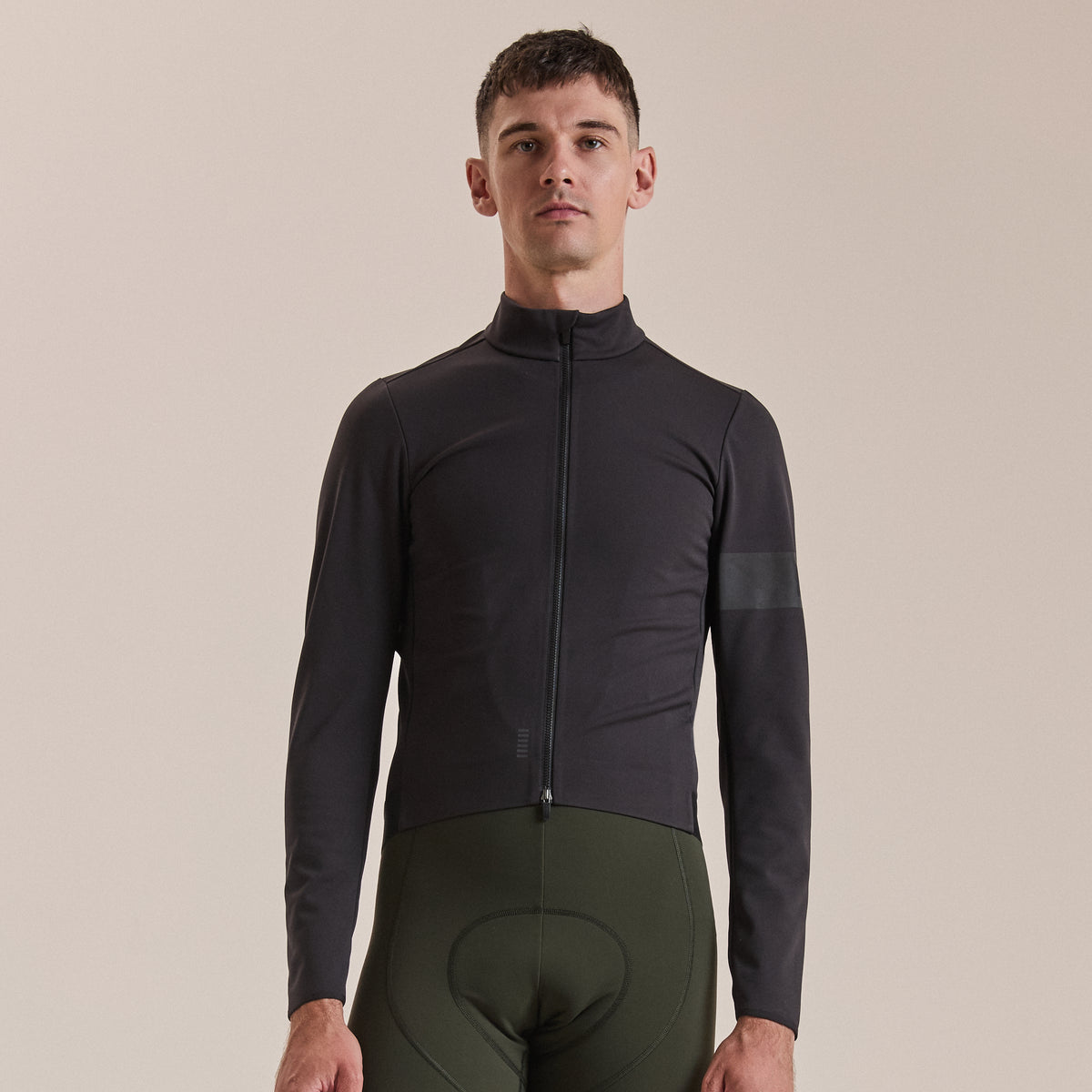 Men's Pro Team Thermal Jacket - Black/Black