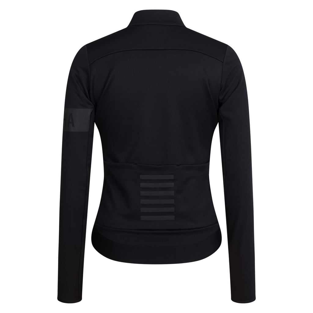 Women's Pro Team Thermal Jacket - Black/Black