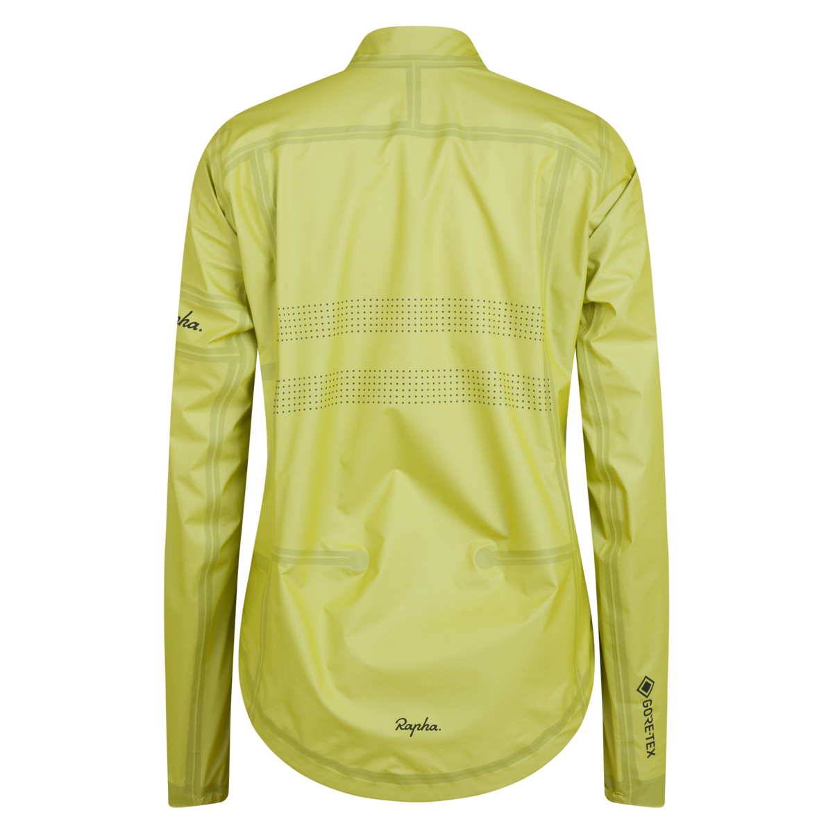 Women's Brevet Gore-Tex Rain Jacket - Chartreuse/Black