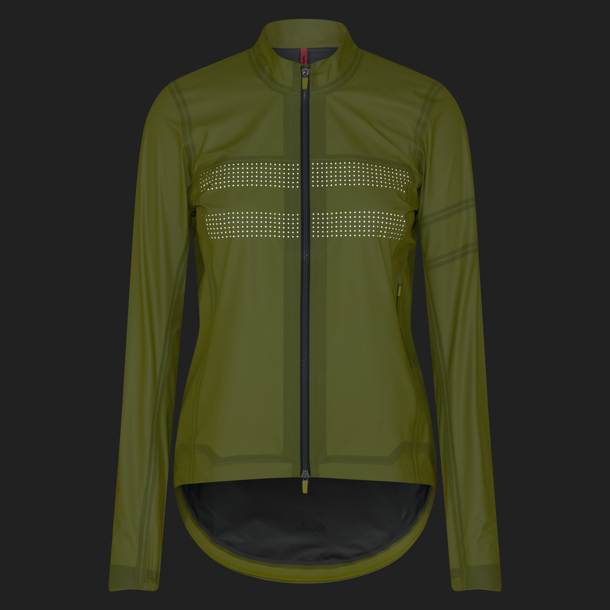 Women's Brevet Gore-Tex Rain Jacket - Chartreuse/Black