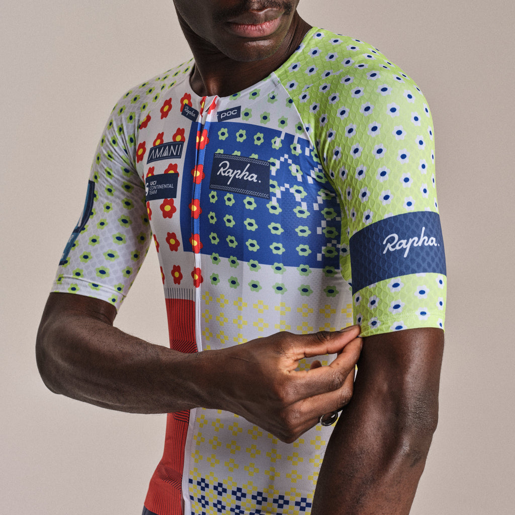 AMANI Men's Pro Team Aero Jersey - Multicolour