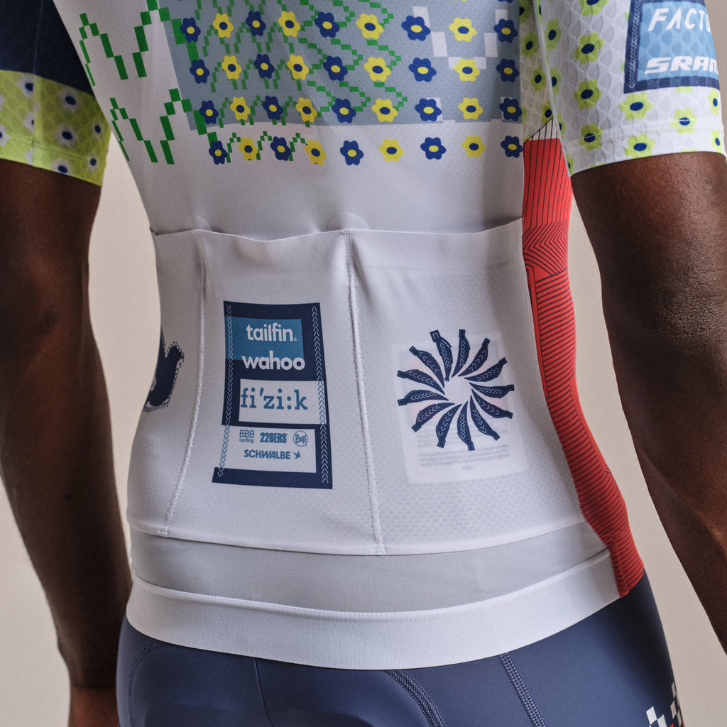 AMANI Men's Pro Team Aero Jersey - Multicolour